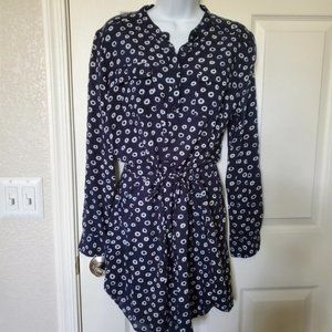 Long sleeves mini dress